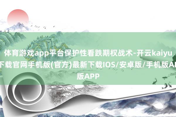 体育游戏app平台保护性看跌期权战术-开云kaiyun下载官网手机版(官方)最新下载IOS/安卓版/手机版APP